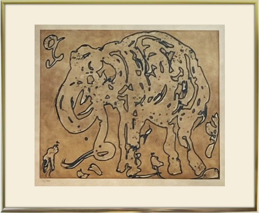 Horst Janssen | Der Elefant