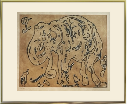 Horst Janssen | Der Elefant